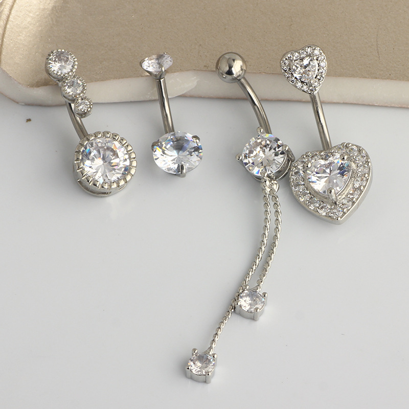 Pointed titanium steel lip stud product view