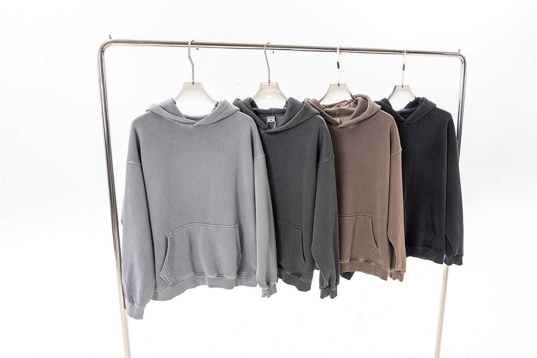 Men's Hoodie Heavy Washed Oversize Sweatshirt For Men_voghion.com
