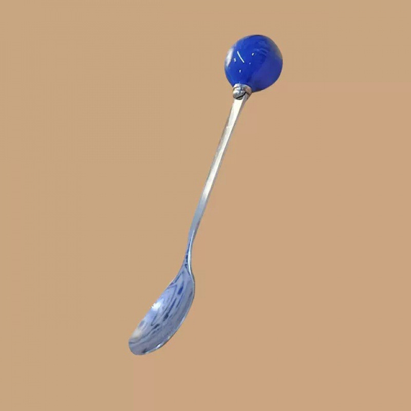 푸른 물 던지기 숟가락 [opp 개별 포장]