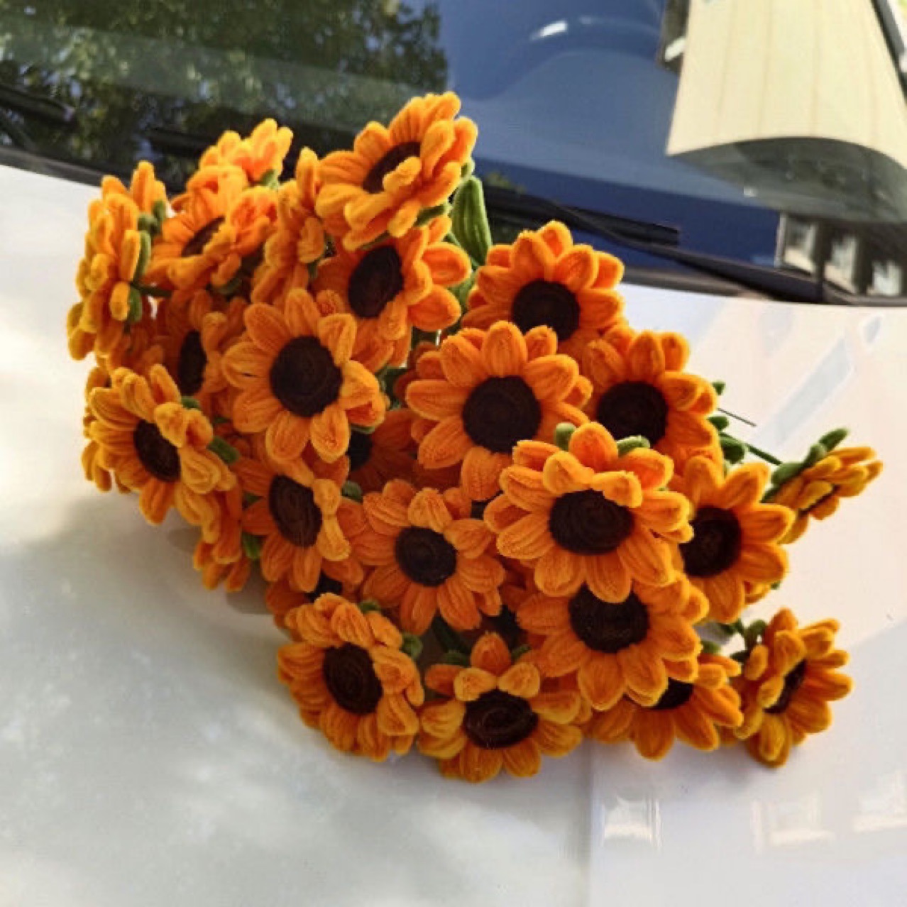 Flower Pattern Casual, Elegant, Lady Style Casual Elegant Lady Flower Polyester Cloth Artificial Flowers