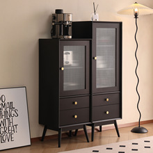 乔巴边柜 北欧实木餐边柜客厅酒水柜简约现代小户型茶水r*