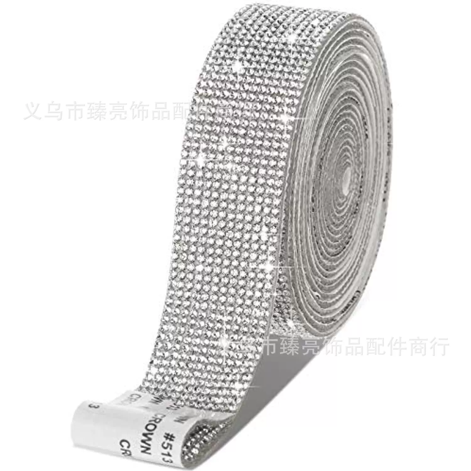 水钻布 水晶车贴 DIY水钻贴片 水钻 钻石布 玻璃水晶 水晶钻条带