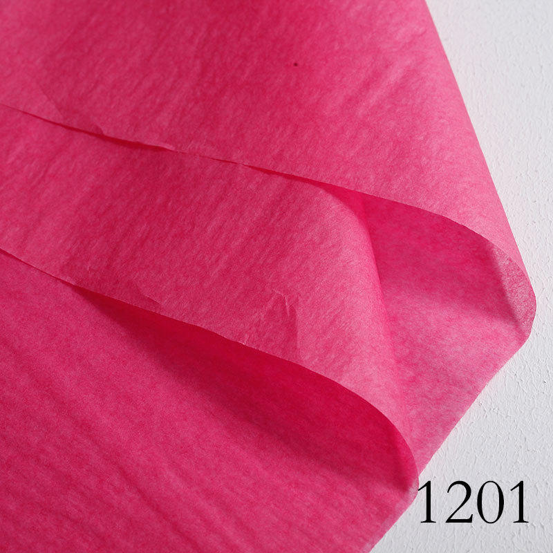 Papel perlado de color de 17g en stock para relleno de ropa, papel de calco grueso, papel fino semitransparente, blanco.