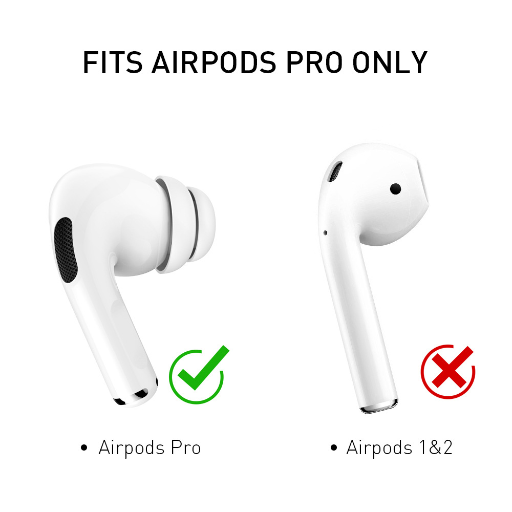 Para auriculares Bluetooth inalámbrico de Apple AirPods AirPods AirPods Auriculares AirPods Pro1 y 2 Auriculares de silicona