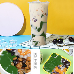 Commercial Colorful Jelly Coconut Juice Jelly Pudding Plain Crystal Jelly Pudding Jelly Tea Juice Drink 500g