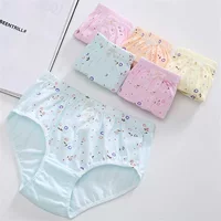Женские трусы из хлопка, 4/6 упаковок, чистый хлопок, разные посадки (L–5XL, детские размеры)