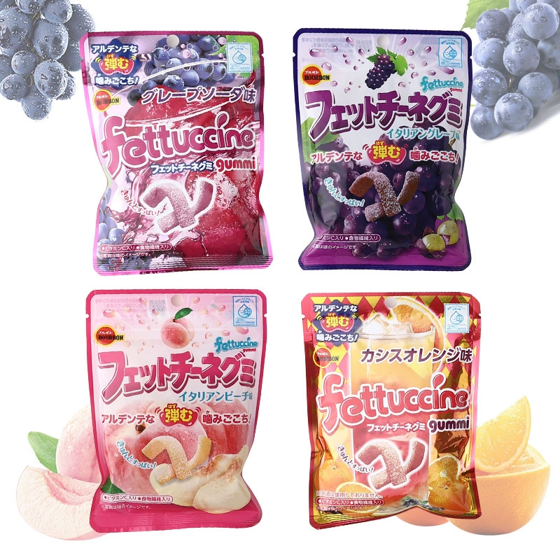Феттучини в том же стиле Шэнь Цайлуна, супер кислые полоски, мягкие конфеты, фиолетовый виноград, кола, лимон, детские закуски на день рождения