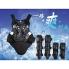 Vest, protective gear, set, 4 piece set