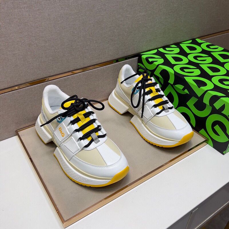 Trendy Dad Shoes with Contrasting Colors, Thick Soles, Men's Shoes, Light Luxury, Mature Splicing, Gradient Heightening, Cool Personality, Sports Flat Toe