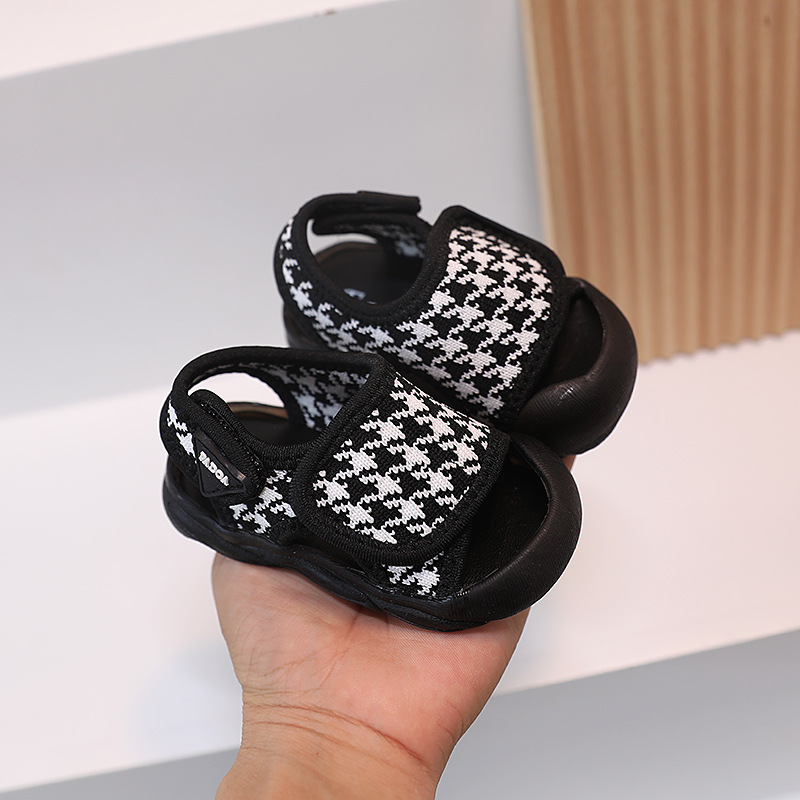 2023 Neue Sommer Baby Baotou Weiche Sohle Wanderschuhe Herren Schatz Kinder Sandalen_voghion.com