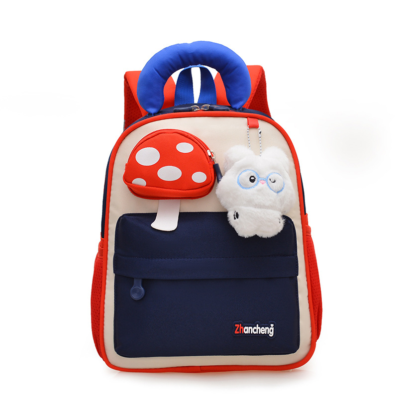 Mochila infantil preescolar de dibujos animados lindas niñas mochila de jardín de infantes nueva mochila transpirable bebé niño pequeño