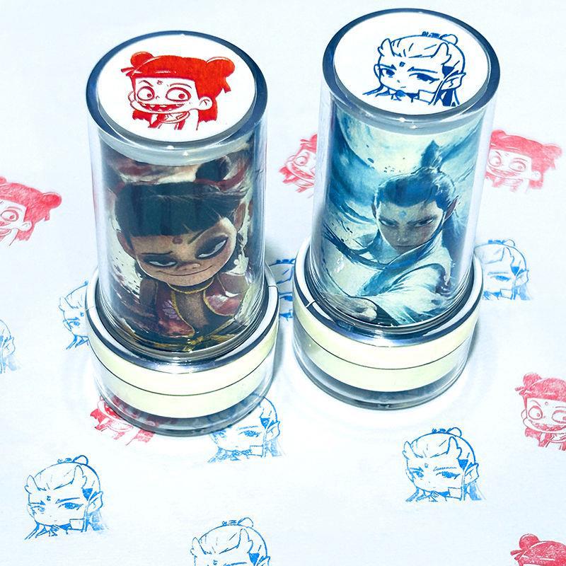 [핫 세일] Nezha + Ao Bing (빨간색 오일과 파란색 오일 중 하나 무료)