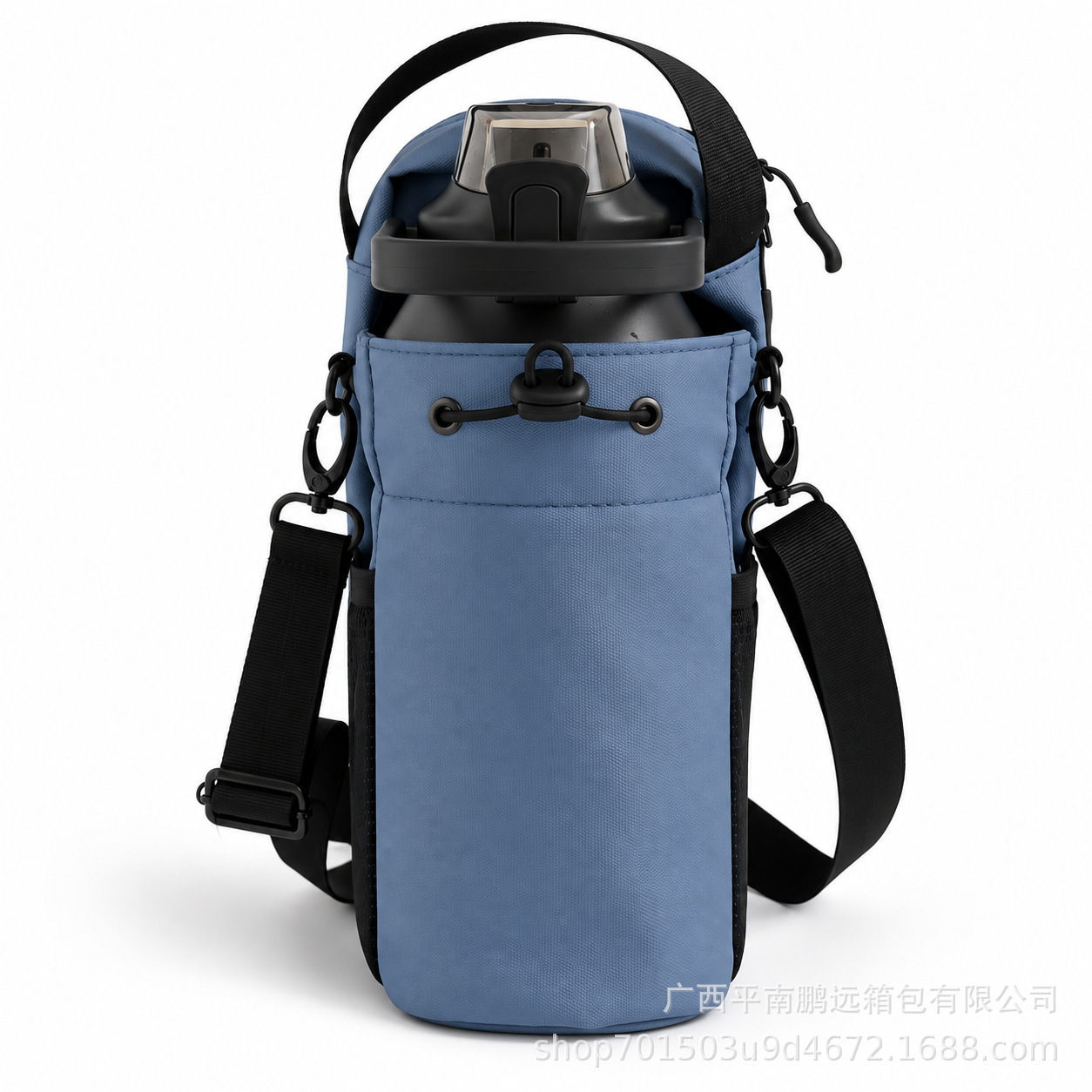 Bolsa Bandolera Magnética para Botella, Poliéster, Impermeable y Ligera, para Uso Diario