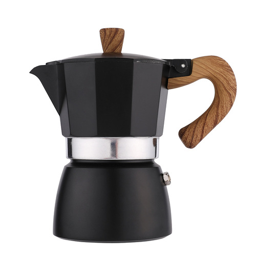 Premium coffee pot, thickened European octagonal pot, hand-brewed coffee, moka pot, cold extraction pot, coffee making tools