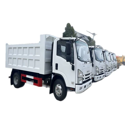 Isuzu 3-Ton Engineering Vehicle Dump Truck 6-Square Dump Transport Truck Isuzu Double-Row Truck Export Right-Hand Drive
