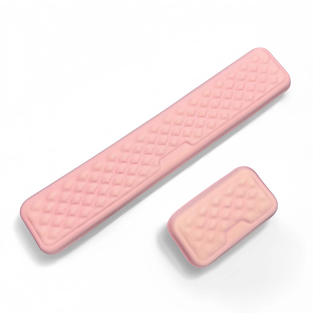 마사지 키보드 손목 받침대 + 미니 핑크