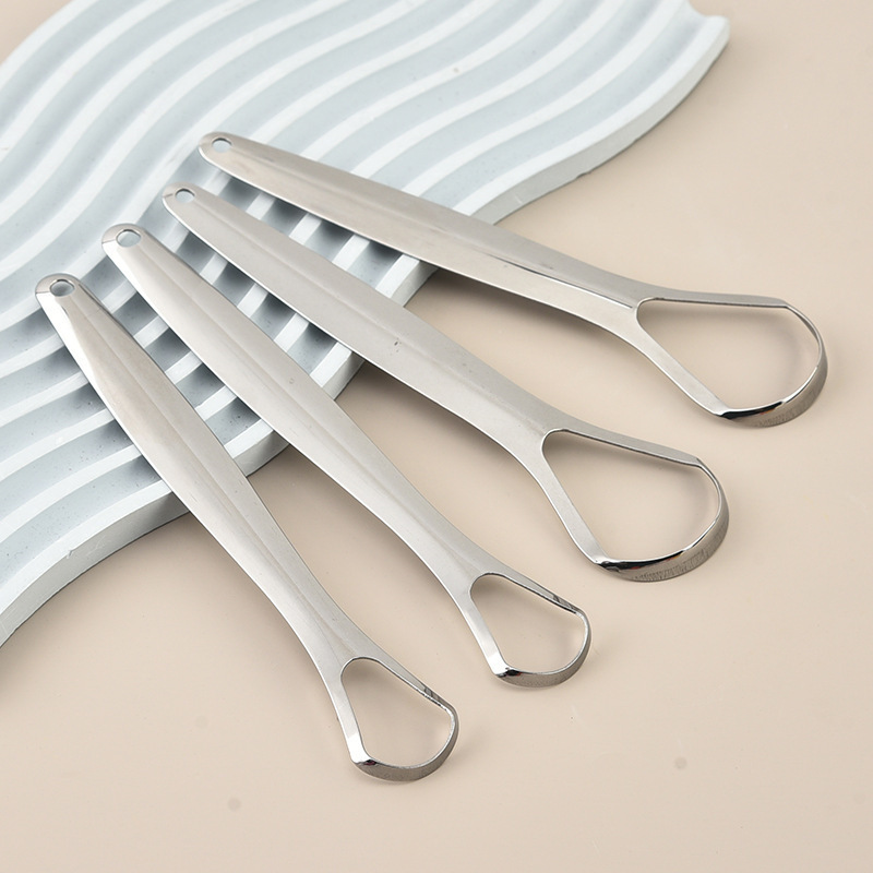 Manufacturer stainless steel tongue scraper tongue coating cleaning…