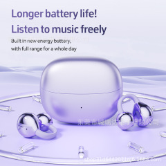 2024新型耳クリップbluetoothイヤホンM108気質高颜値骨伝導オープンスポーツ無線耳に入らない