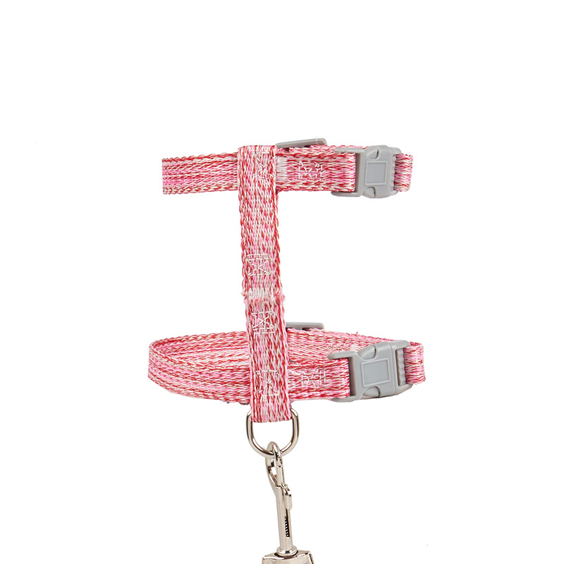 Cross-border ajustable mascota gato traje de correa de perro pequeño perro correa de pecho en forma de I suministros para mascotas