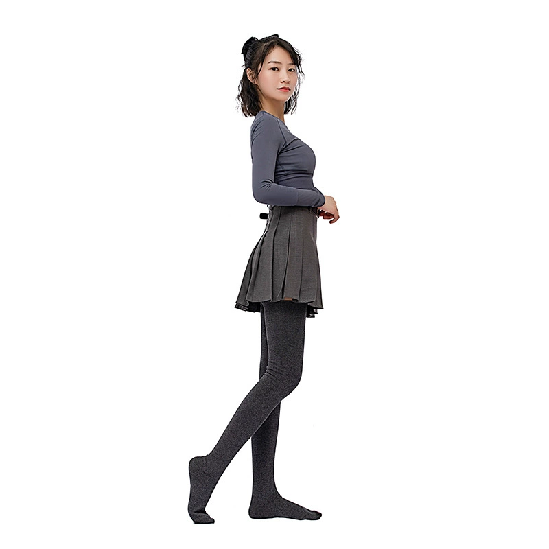 Demi-season long keep warm trousers, tights, combed cotton, wholesale