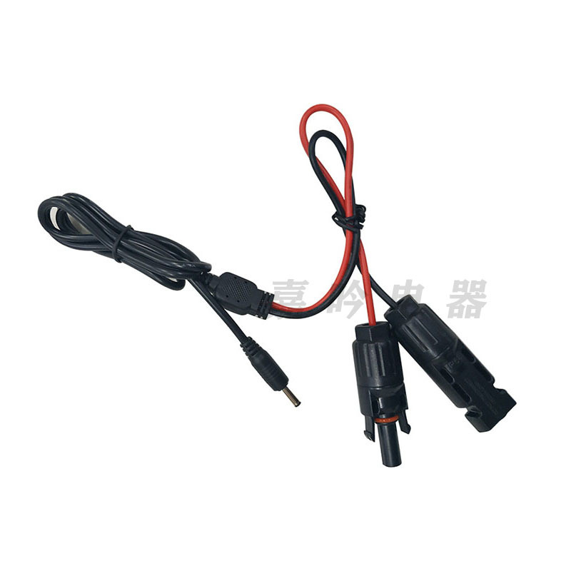 源头供应MC4太阳能光伏线35135DC头转一分二MC4太阳能转接线