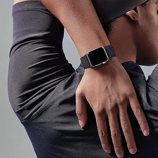 Apple Smart Strap Nylon trenzado para Apple iwatch Strap Full Series Strap ajustable S10