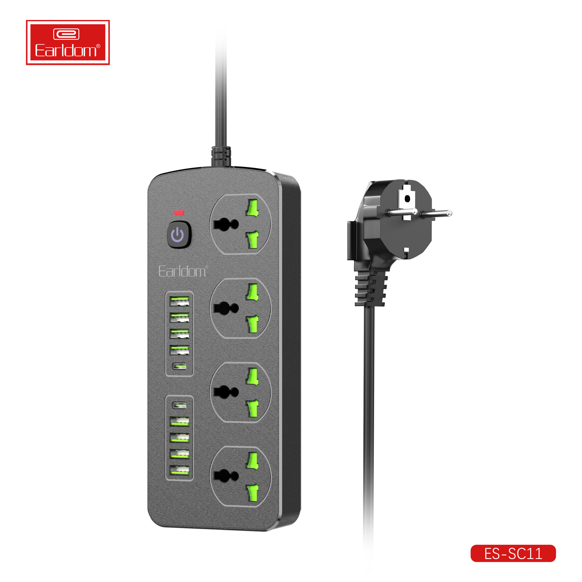 Comercio exterior Exportación socket USB enchufe hogar multi-funcional estándar europeo estándar británico enchufe panel de cableado poroso enchufe