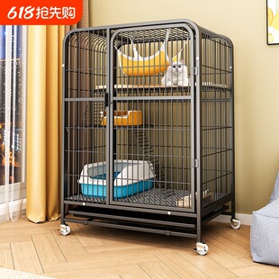 猫笼家用室内方管猫别墅猫产房大空间繁殖笼宠物笼猫窝隔离绝育笼-阿里巴巴