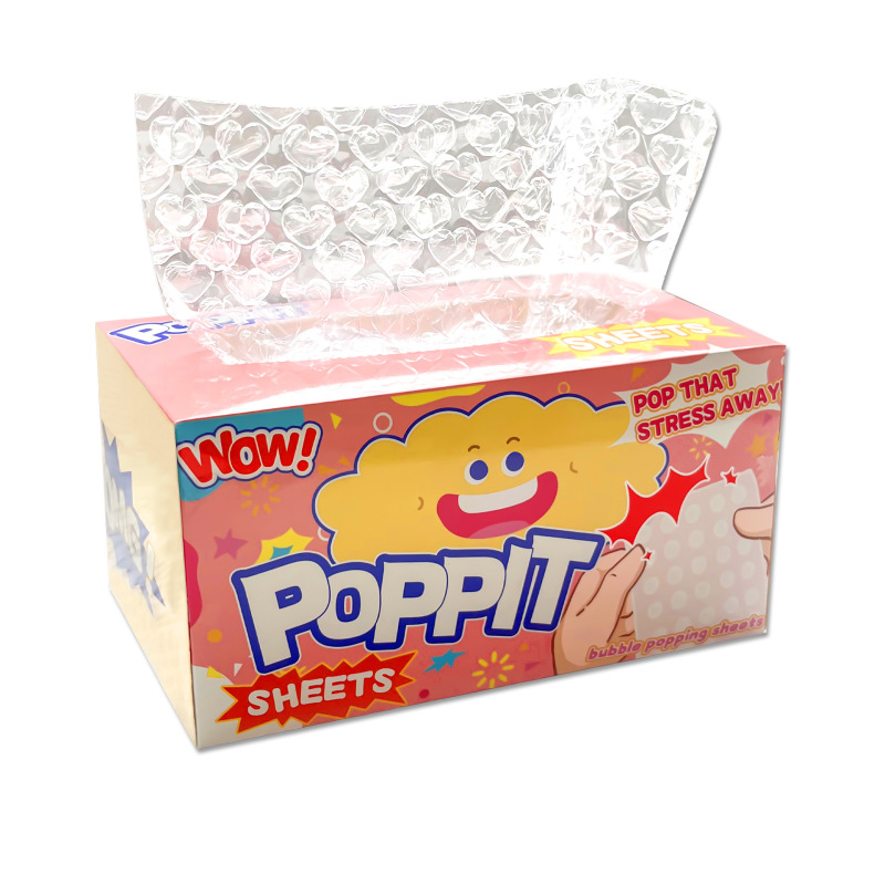 Poppit シート減圧バブル紙バブルバッグオフィスベント減圧バブルフィルムスクイーズギフト|undefined