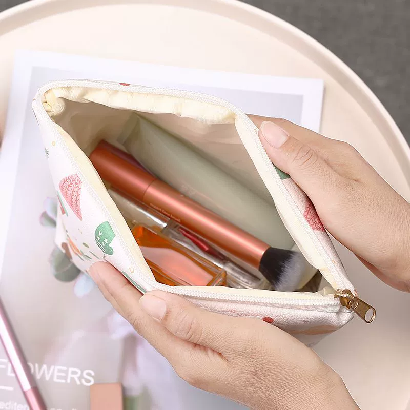 Свободный вместительный косметичка, портупеевая сумка ручной бренда, organizer сумка для путешествий, корейский стиль