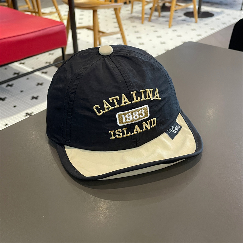 Sombreros de secado rápido para bebés sombreros de verano delgados sombreros de boca de pato sombreros de bebés pequeños sombreros de béisbol para niños y niñas sombreros de sol