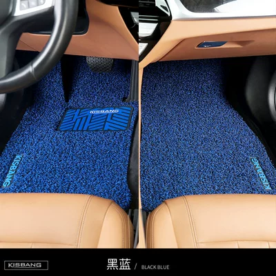 for the driver's side and passenger, Universal Foot Pad - front-row-pure-enjoyment-series-black-and-blue