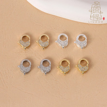 18k僽�΢��ʯ���ɿۏ���ɫ�������r�������diy����Ʒ���