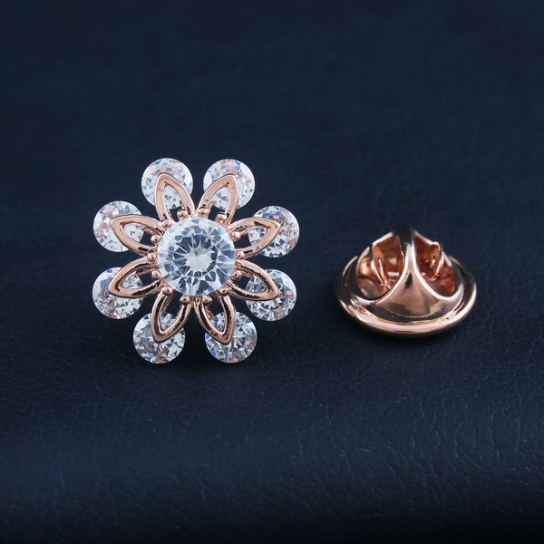 Solar-powered, golden, pink gold
