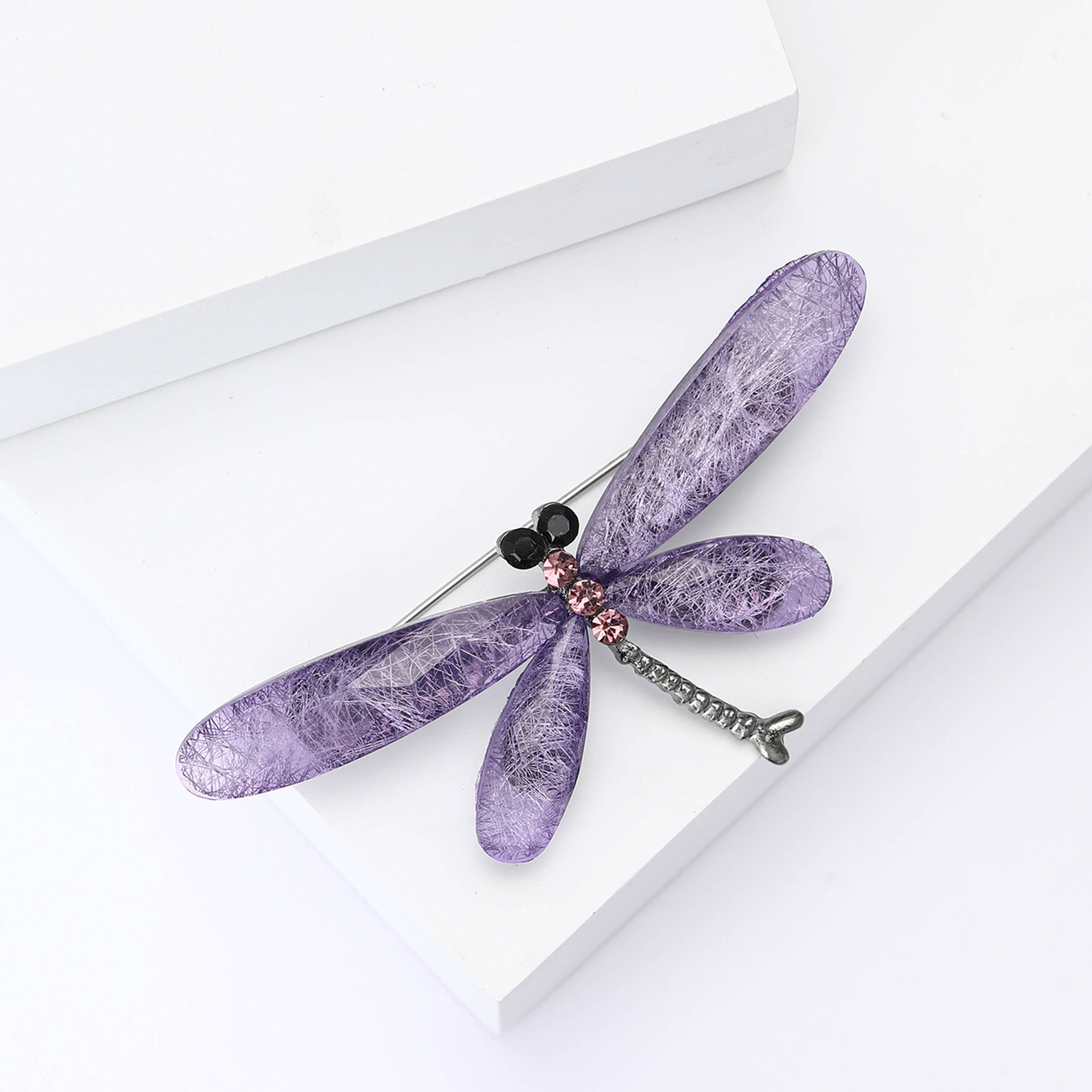 11g Weight Brooches Classification Holiday, Banquet, Daily Occasion Alloy Material Dragonfly Pattern Women's Gender Casual, Elegant, Lady Style Casual Elegant Lady Pin Dragonfly Alloy Women's Brooches 12