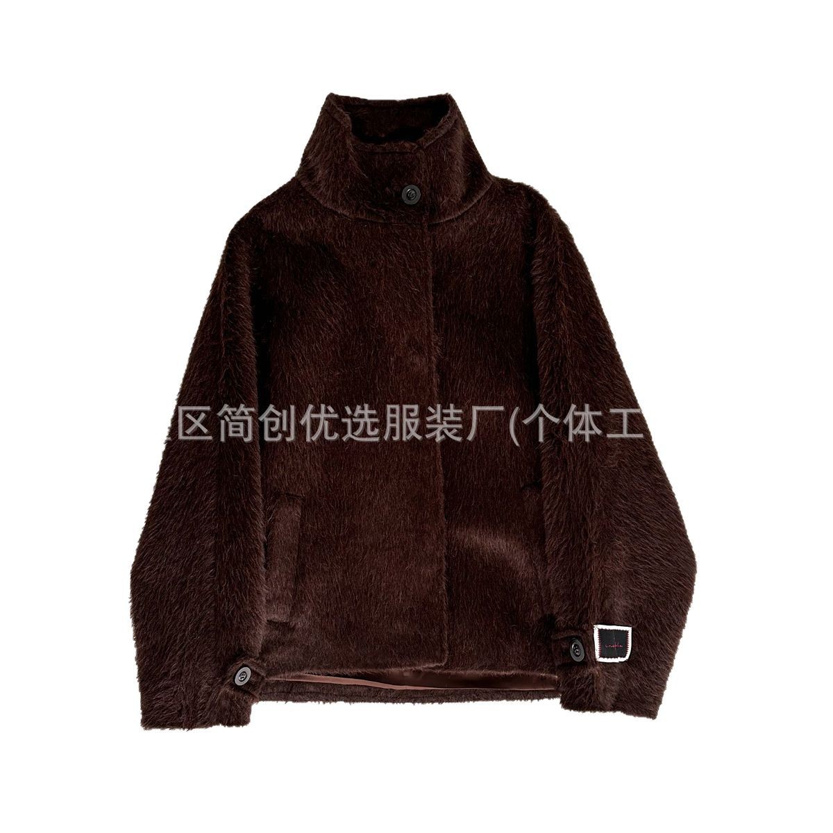 Minimalistic design woolen import jacket, winter alpaca, new collection