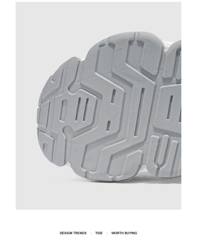 Summer New Dad Shoes Teen Trend Versatile Breathable Mesh Thick Sole Heightening Casual Sports Shoes_vogvips.com