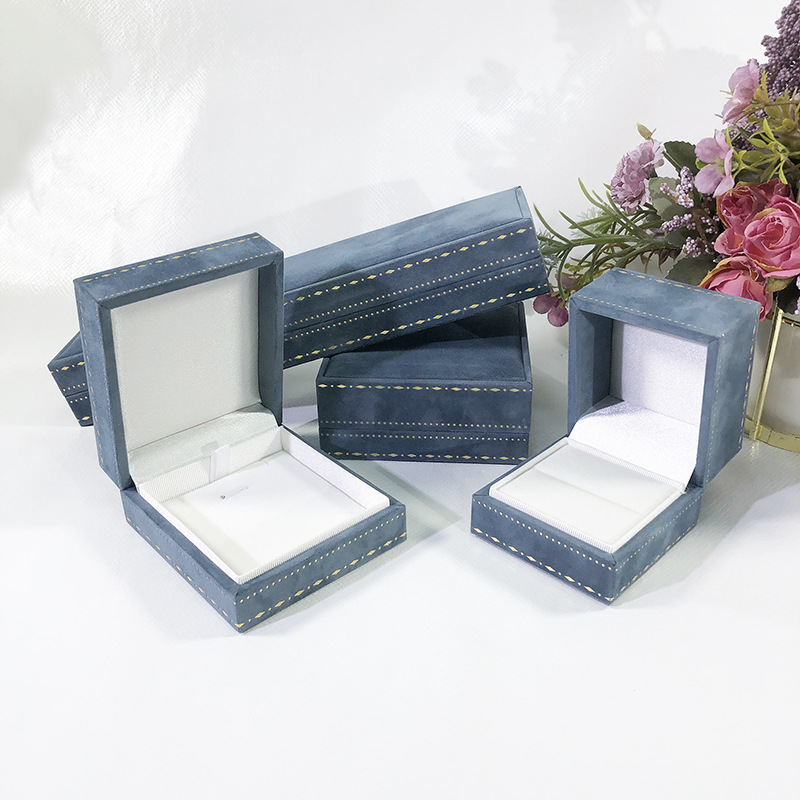 108g Weight Jewelry Boxes Classification 1 Piece Quantity Daily Occasion Composite Material Material Solid Color Pattern Bronzing Design Casual, Simple Style Style 1 Piece Composite Material Casual Simple Style Daily Solid Color Jewelry Boxes 无