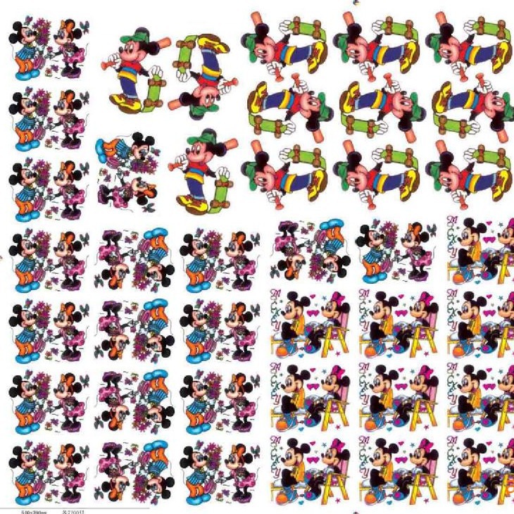 来图做烫画 时尚烫画 环保烫画 柯式烫画