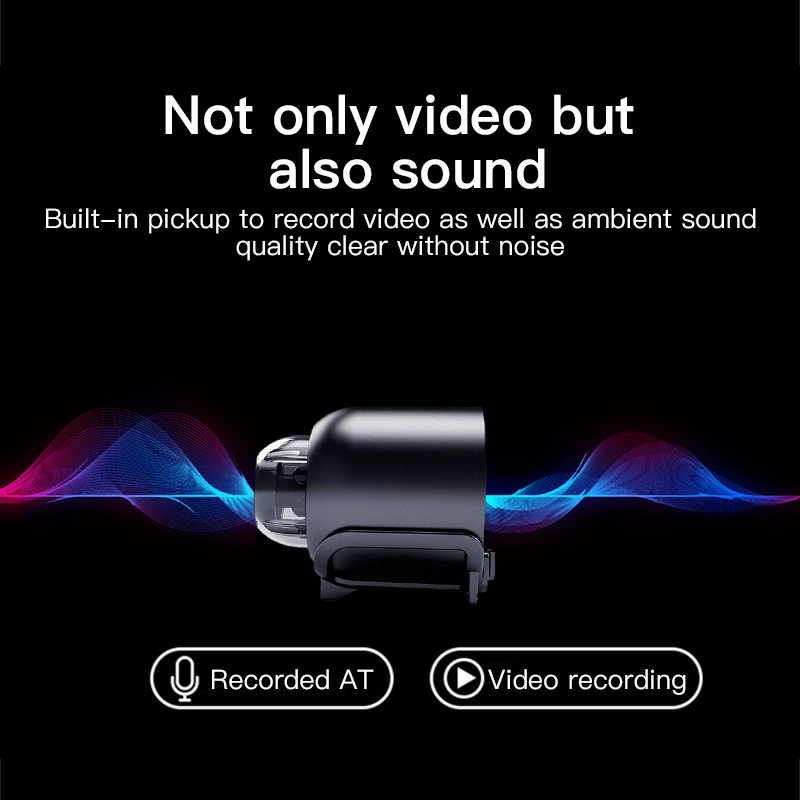 Mini Smart Camera HD X5 A9, 1080P WiFi Indoor Plug‑In, Remote View Motion Alert