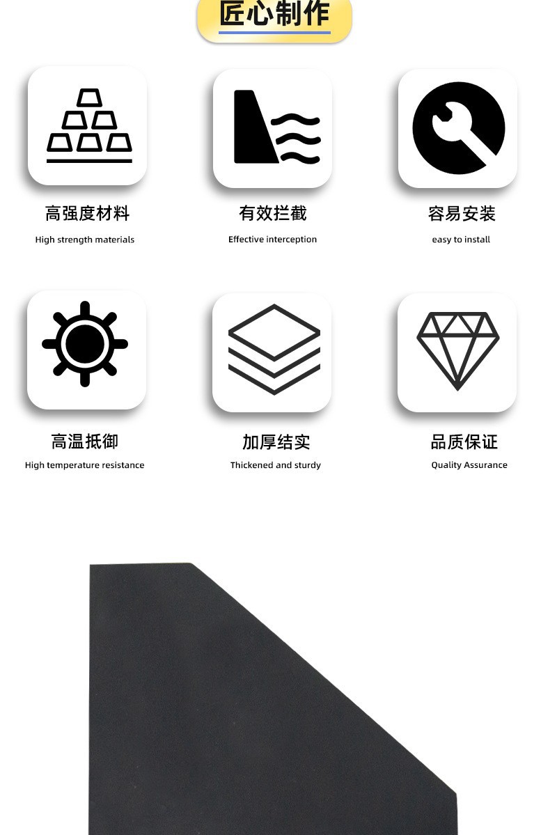 New Product: Essential Car Mud Flaps for the Rainy Season, Universal Waterproof Car Mud Flaps, High-Temperature Resistant Car Mud Flaps