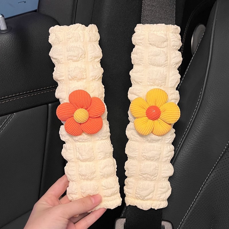 Funda Protectora para Cinturón de Seguridad 1 Par de Poliéster