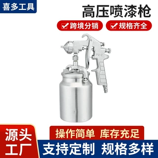 厂家气动喷漆枪热销高雾化面漆高压喷漆枪喷涂上色小口径工具