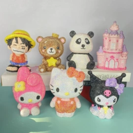 搪胶公仔;拼图、拼板;陶瓷彩绘沙画