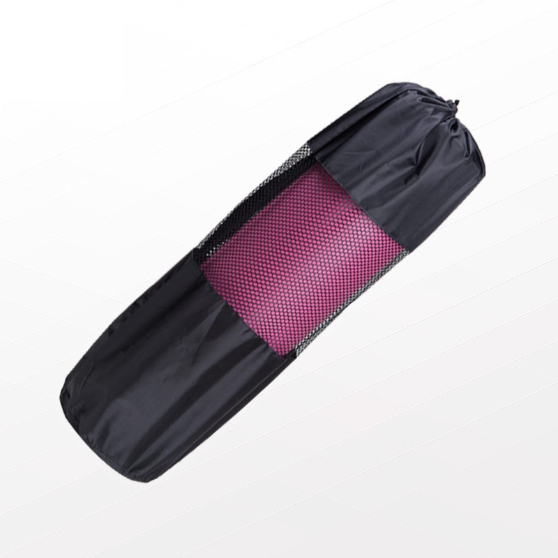 Bolsa de almacenamiento de esterilla de yoga Bolsa de almacenamiento de esterilla de yoga portátil Bolsa de malla de almacenamiento de tela Oxford Bolsa de mochila multifuncional de yoga