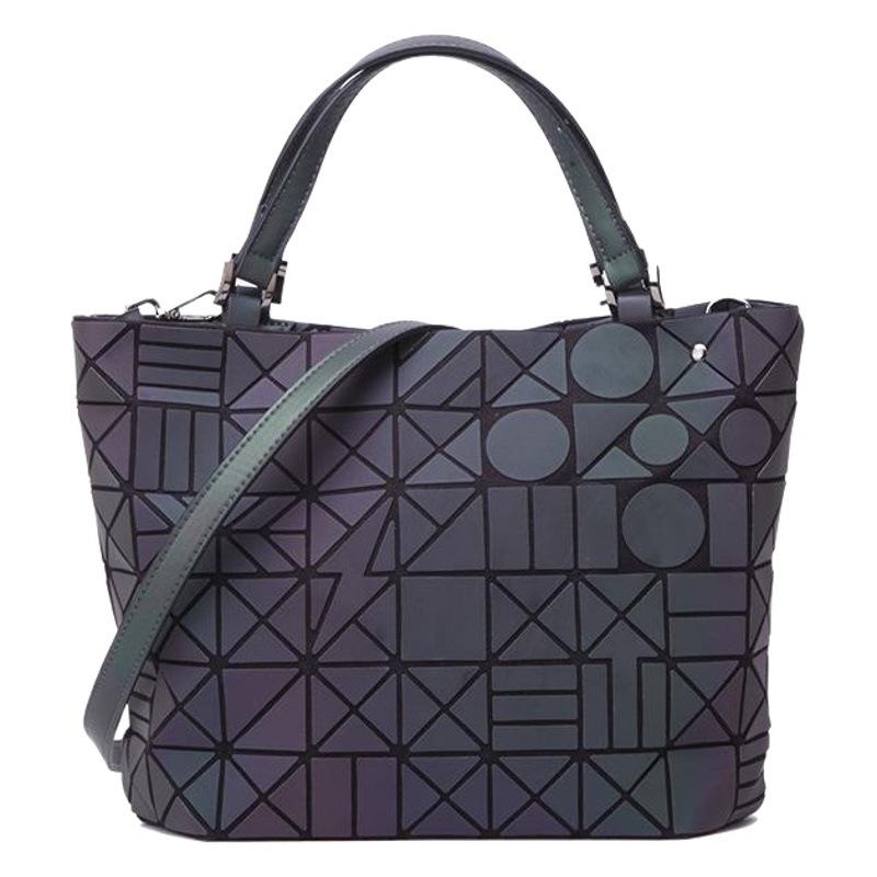 Bolso transfronterizo 2024 nuevo bolso de moda europea y americana rombo de hombro de las mujeres bolsa de mensajero bolso de mano del cubo de las mujeres