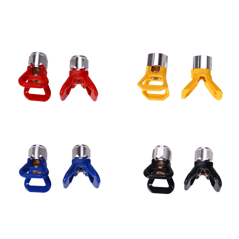 厂家直销无气喷涂机喷嘴座鸭嘴座乳胶漆喷头枪头油漆枪嘴喷涂机配