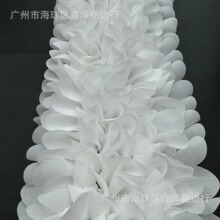 120D雪纺压花加密蕾丝花边 童装 女装裙摆 手工diy服装辅料配饰