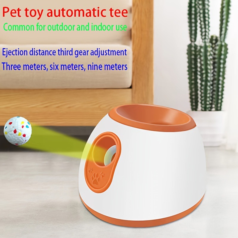 Fábrica de origen perro servicio automático mascota interactivo lanzador de bolas transfronterizos para juguetes al por mayor