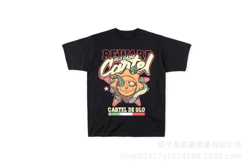クロスボーダー 24SS ヨーロッパとアメリカのストリートファッション大きいサイズレトロ漫画迷彩プリントジッパートレーナーパーカー長袖 Tシャツズボン|undefined